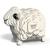 Puzzle 3d - mouton White 2 - vertbaudet enfant 