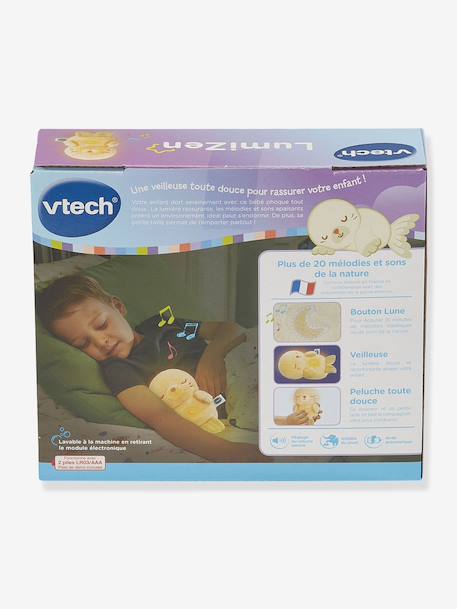 Veilleuse musicale LumiZen beige+rose 2 - vertbaudet enfant 