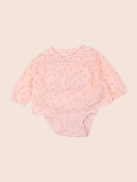 Body blouse - 6 mois Rose 1 - vertbaudet enfant 