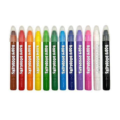 Crayons de couleur pour visage et mains Multicolor 2 - vertbaudet enfant 