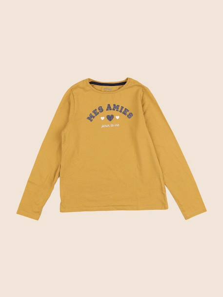 Tee-shirt - 8 ans Jaune 1 - vertbaudet enfant 