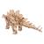 Stégosaure – Automate dinosaure mécanique en bois à assembler Brown 2 - vertbaudet enfant 