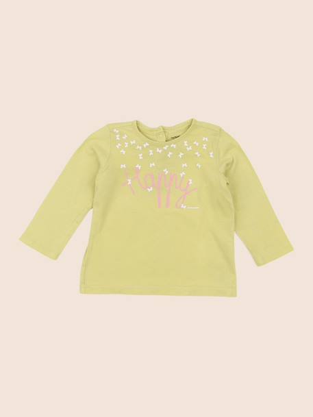 Tee-shirt - 18 mois Jaune 1 - vertbaudet enfant 