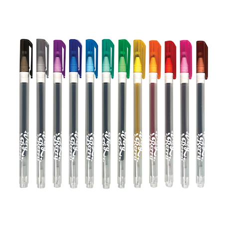 Stylos gel parfumés à la fraise – Set de 12 couleurs fruitées Multicolor 2 - vertbaudet enfant 