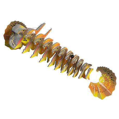 Puzzle 3d - lézard Orange 2 - vertbaudet enfant 