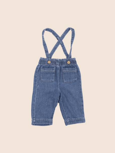 Jean - 6 mois Bleu 1 - vertbaudet enfant 