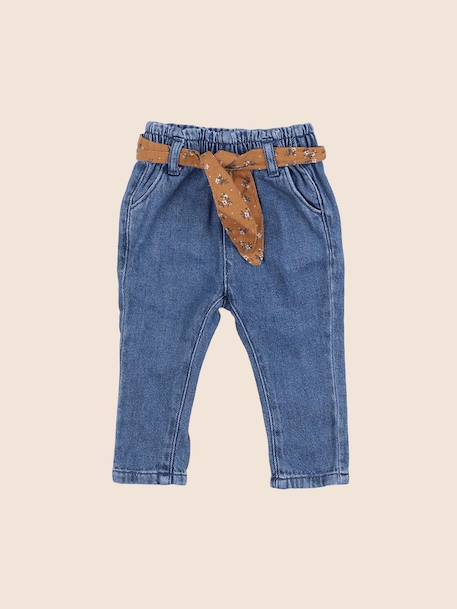 Jean - 6 mois Bleu 1 - vertbaudet enfant 