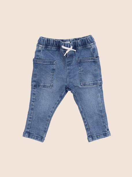 Jean - 9 mois Bleu 1 - vertbaudet enfant 