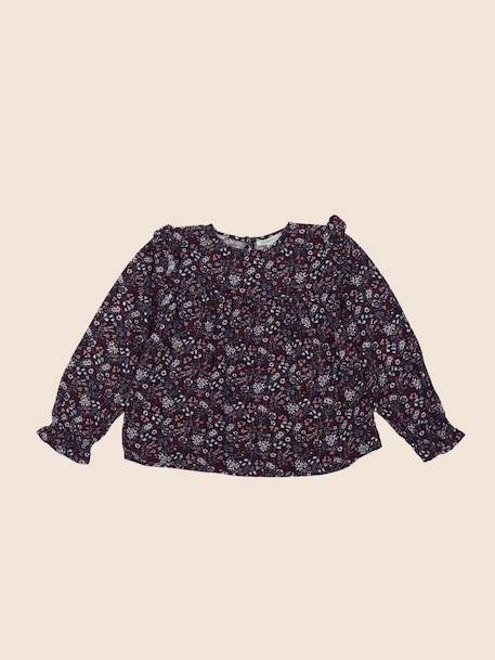 Blouse - 6 ans Rouge, violet 1 - vertbaudet enfant 
