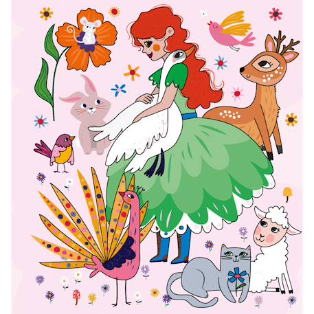 Peinture à l'eau - contes de feés Multicolor 2 - vertbaudet enfant 