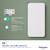 Matelas berceau bamboo | forme rectangulaire Blanc 3 - vertbaudet enfant 