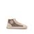 Sneakers filles synthétique fermeture éclair barefoot Mottle brown+Pink 1 - vertbaudet enfant 