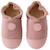 Chaussons bébé cuir souple velours Rose 2 - vertbaudet enfant 