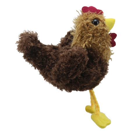 Marionnette à doigts - poule Brown 2 - vertbaudet enfant 