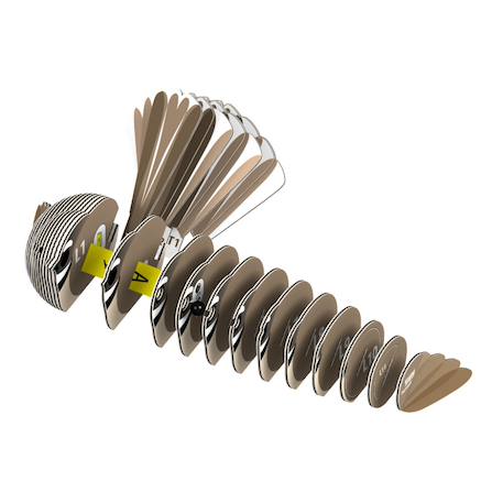 Puzzle 3d - fantail Brown 2 - vertbaudet enfant 