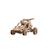 Mini Buggy en bois à construire – maquette mécanique 3D avec moteur à élastique Brown 2 - vertbaudet enfant 