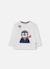 T-shirt garçon en maille imprimé koala pilote Blanc 2 - vertbaudet enfant 