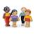 Poupées en Bois d’Hévéa – Personnages Articulés - père Multicolor 2 - vertbaudet enfant 