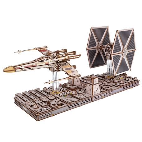 Chasseur TIE – Maquette Star Wars à construire, vaisseau impérial sur socle lumineux Multicolor 2 - vertbaudet enfant 