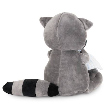 Peluche Raton laveur avec serviette 20cm – Life Collection Grey 2 - vertbaudet enfant 