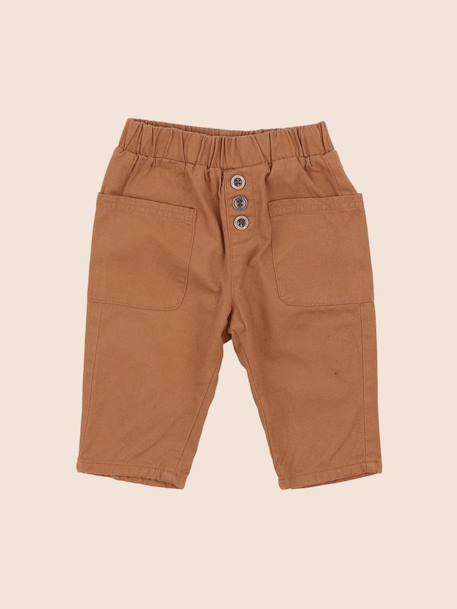 Pantalon - 6 mois Marron 1 - vertbaudet enfant 