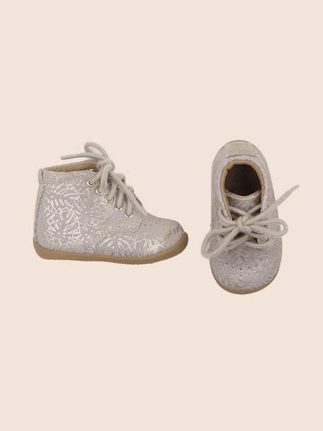 Bottillons - pointure 17 Beige, or 1 - vertbaudet enfant 