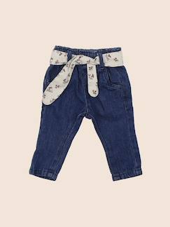Seconde main-Fille-Pantalon-Jean - 3 mois