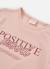 T-shirt fille imprimé positive mood Rose 4 - vertbaudet enfant 