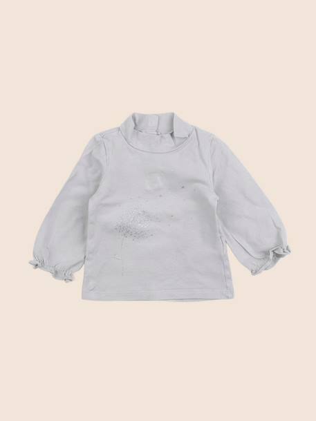 Sous-pull - 6 mois Gris 1 - vertbaudet enfant 