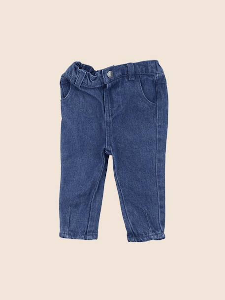 Jean - 6 mois Bleu 1 - vertbaudet enfant 