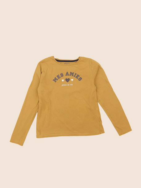 Tee-shirt - 8 ans Jaune 1 - vertbaudet enfant 