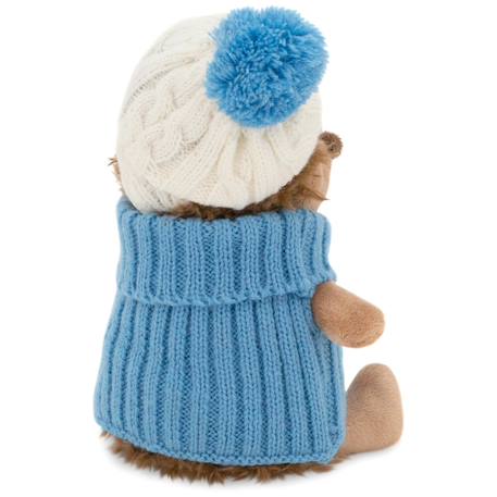 Peluche Hérisson avec chapeau blanc et bleu – Life Collection Multicolor 2 - vertbaudet enfant 