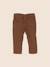 Pantalon doublé - 3 mois Marron 1 - vertbaudet enfant 