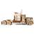 Camion Heavy Boy VM-03 – Maquette mécanique en bois avec remorque à assembler Brown 2 - vertbaudet enfant 