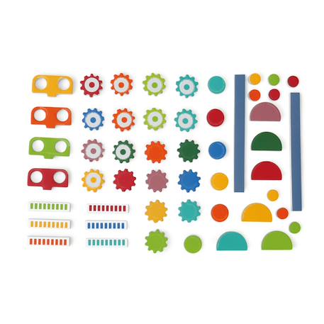 Jeu éducatif magnétique – Construis ton robot pas à pas Multicolor 2 - vertbaudet enfant 