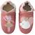 Chaussons bébé cuir souple coralie la souris Rose 2 - vertbaudet enfant 