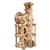 Horloge à moteur – Maquette en bois mécanique à construire, style automobile Brown 2 - vertbaudet enfant 