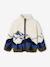 Veste sherpa garçon manches longues zippée écru 3 - vertbaudet enfant 