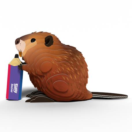 Puzzle 3d - castor Brown 2 - vertbaudet enfant 