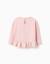T-shirt en coton à manches longues avec imprimé minnie Rose 2 - vertbaudet enfant 