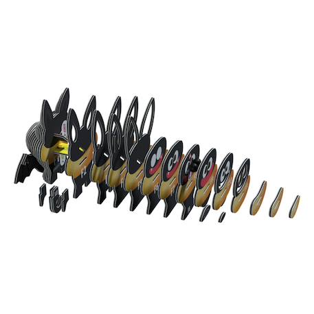 Puzzle 3d - chauve-souris Black 2 - vertbaudet enfant 