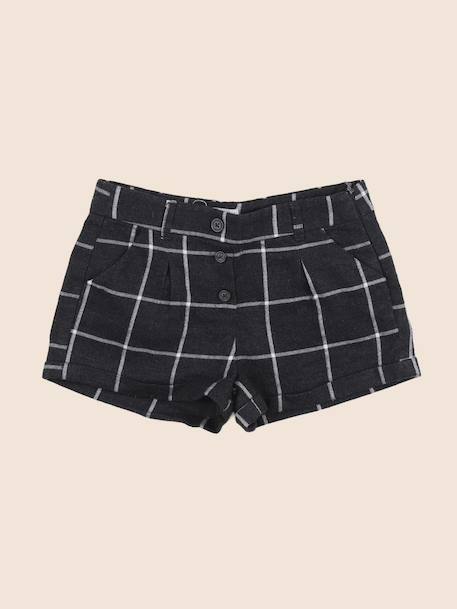 Short - 8 ans Gris 1 - vertbaudet enfant 