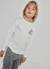 T-shirt garçon maille imprimé raton laveur Blanc 2 - vertbaudet enfant 