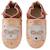 Chaussons bébé cuir souple côme et claire au bal masqué Rose 2 - vertbaudet enfant 