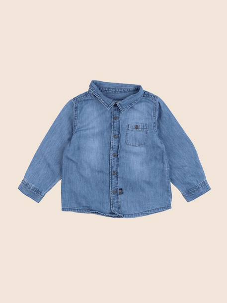 Chemise - 18 mois Bleu 1 - vertbaudet enfant 