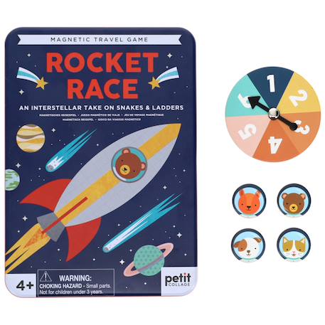 Jeu de voyage magnétique - rocket race Multicolor 2 - vertbaudet enfant 