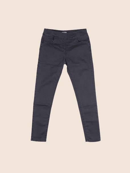 Jegging - 14 ans Gris 1 - vertbaudet enfant 
