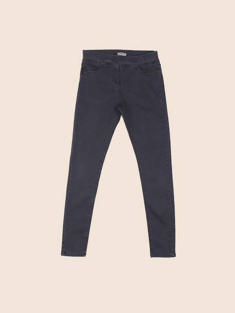 Jegging - 12 ans Gris 1 - vertbaudet enfant 