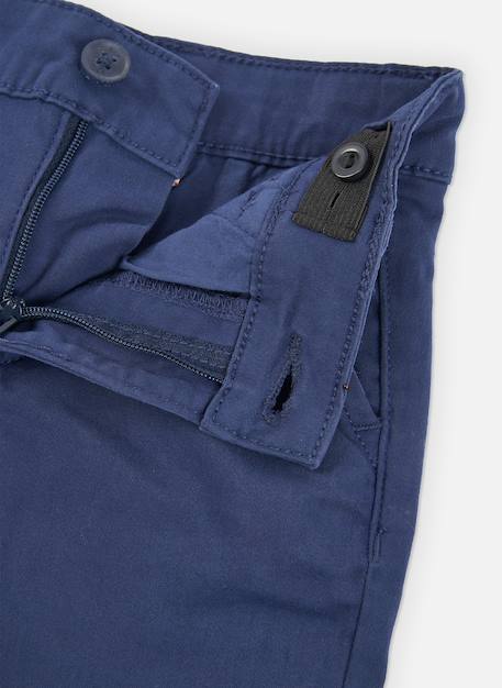 Pantalon garçon satiné élastique Bleu 4 - vertbaudet enfant 