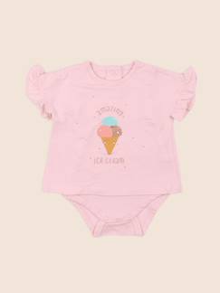 Seconde main-Fille-Body bébé-Body tee-shirt - 3 mois